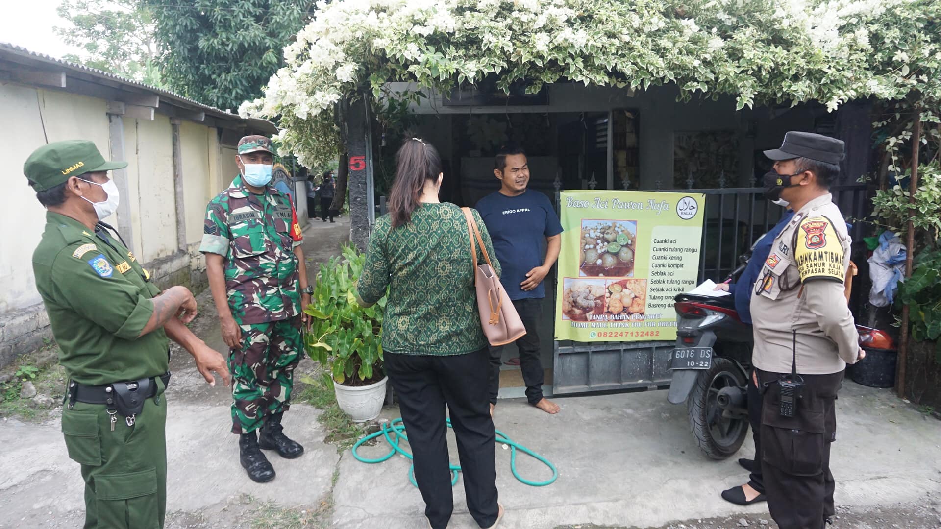 Giat Pendataan Penduduk Non Permanen di Desa Sanur Kaja