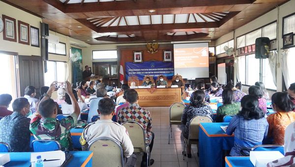 Musyawarah Rencana Pembangunan Desa Sanur Kaja mengenai Rancangan RKP Tahun 2023