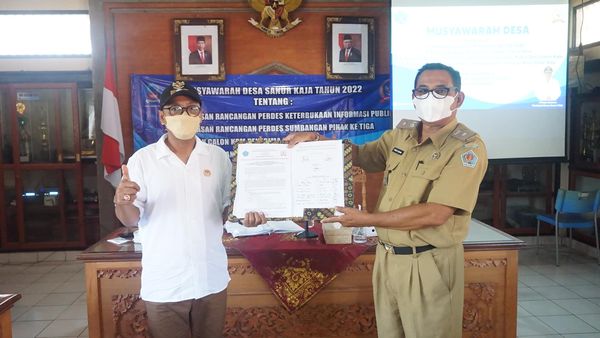 Musyawarah Desa Pembahasan Penetapan Calon KPM BLIT 2022, Ketahanan Pangan Desa, Perdes KIP Desa, Perdes Sumbangan Pihak Ketiga