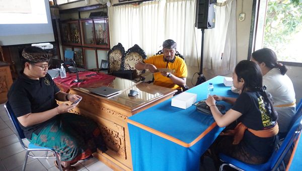Pembinaan Bulan Bahasa Bali Desa Sanur Kaja Tahun 2023