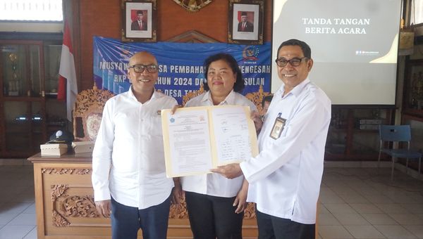 Pembahasan dan Pengesahan Rencana Kerja Pemerintah (RKP) Desa Tahun 2024 dan Daftar Usulan RKP Desa Tahun 2025