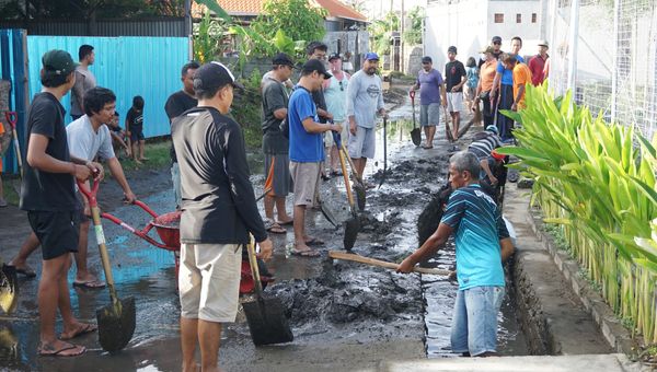 Dalam Rangka Bulan Bakti Gotong Royong Masyarakat, dapat Meningkatkan Peran Serta Lembaga Pemberdayaan Masyarakat sebagai Mitra Pemerintah Kota Denpasar