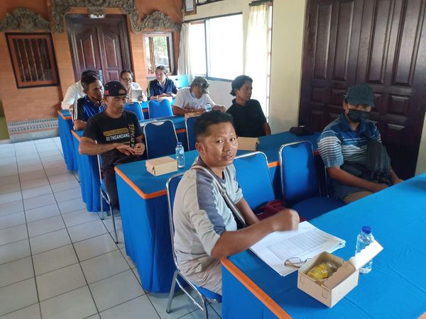 Rapat Koordinasi Evaluasi terkait Kegiatan TPS3R bersama Pemerintahan Desa Sanur Kaja, KPP, Team Moci