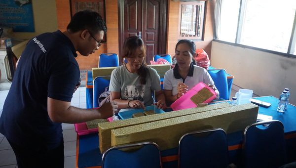 Bimbingan Teknis oleh Narasumber terkait Penanaman Bibit Hidroponik