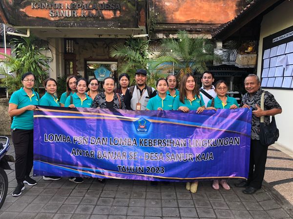  Kegiatan Lomba PSN dan Lomba Kebersihan Lingkungan antar banjar se Desa Sanur Kaja Tahun 2023