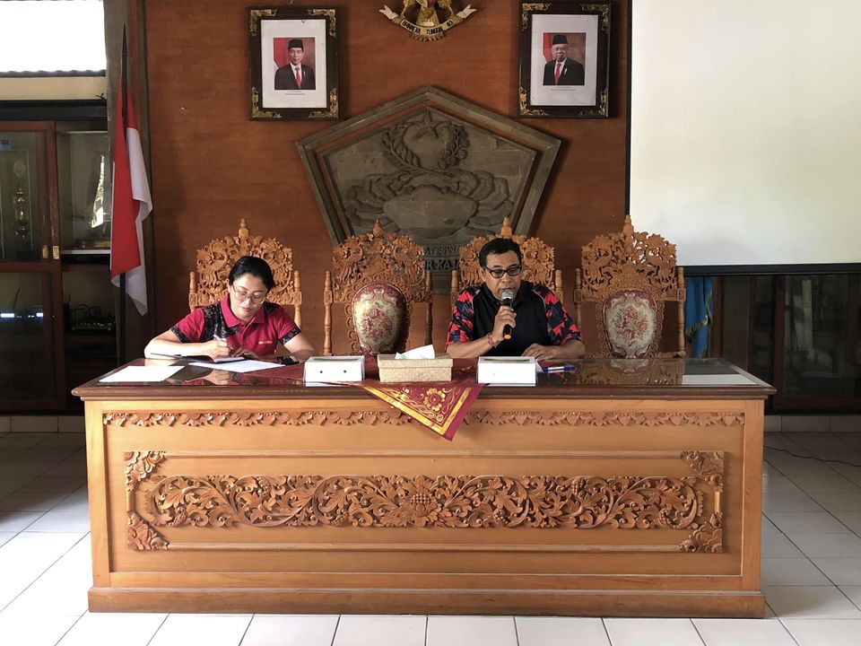 Rapat Rutin Bulanan PKPKD dan PPKD Desa Sanur Kaja 