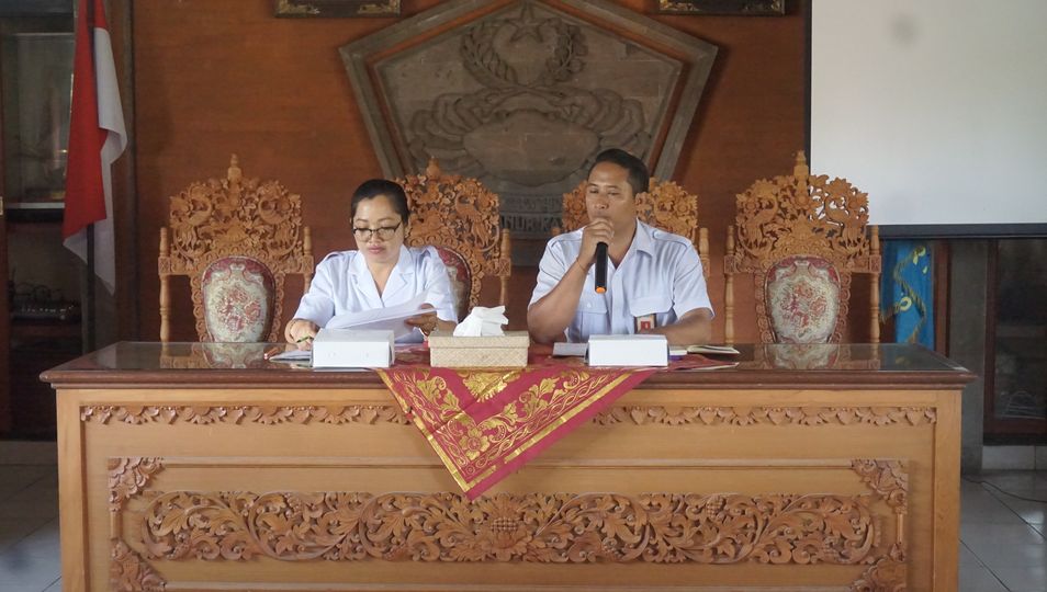 Rapat Evaluasi Kelompok Tani Hidroponik Desa Sanur Kaja