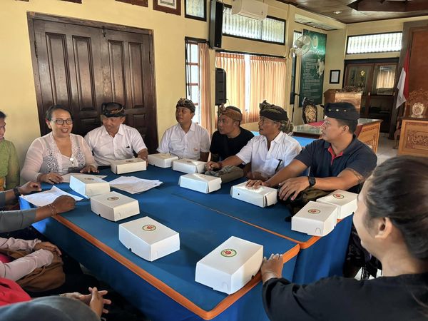 Rapat Evaluasi Kegiatan Jumantik Desa Sanur Kaja