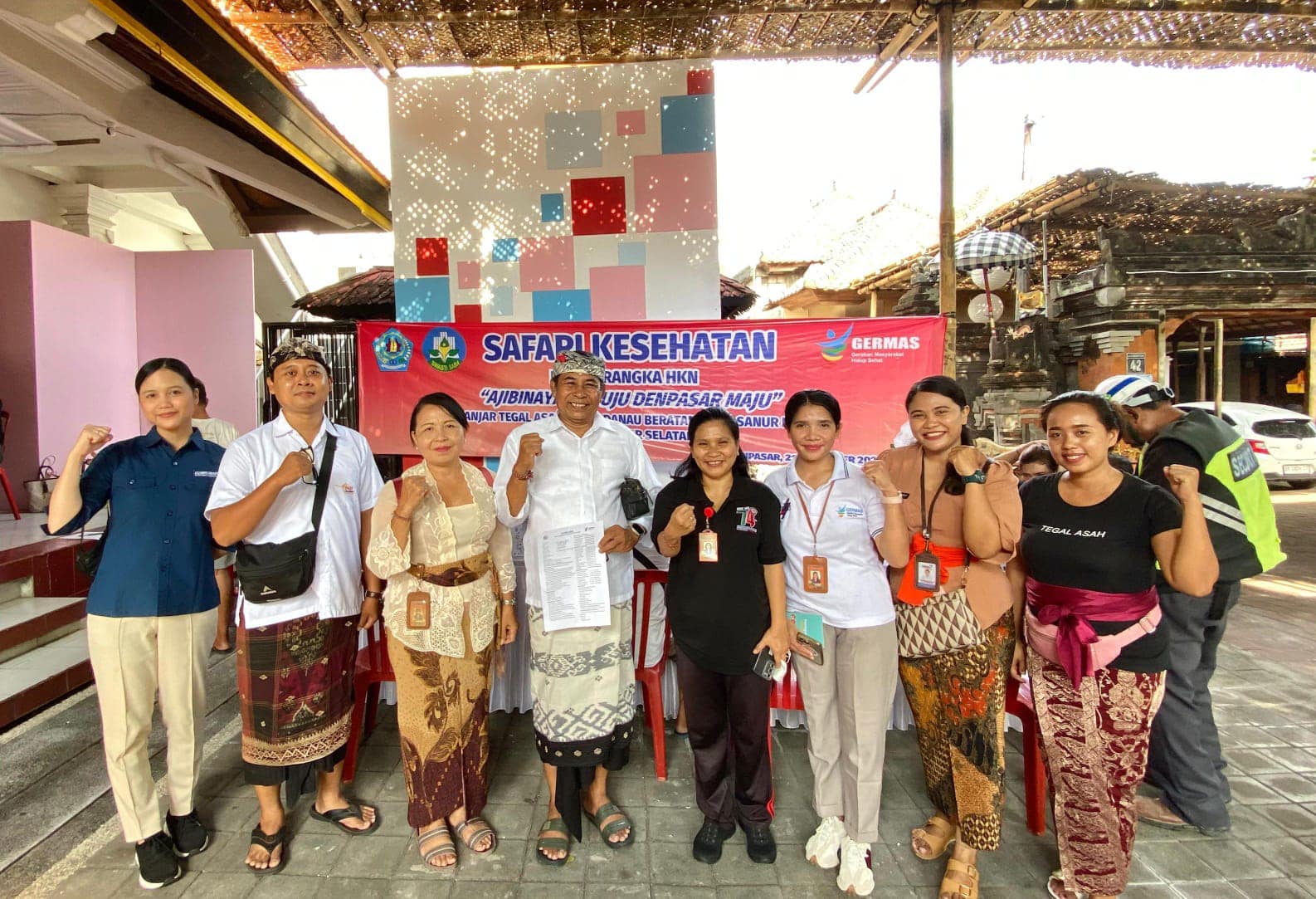 Safari Kesehatan Dalam Rangka Hari Kesehatan Nasional ke 60 Tahun di Desa Sanur Kaja