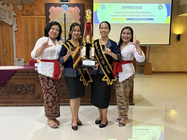 Apresiasi Bunda PAUD Desa/Kelurahan se-Kota Denpasar Tahun 2024