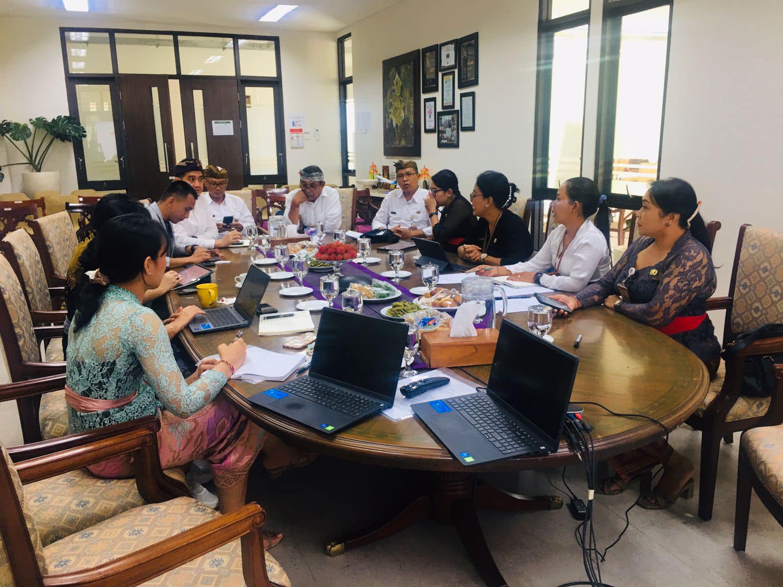 Rapat koordinasi dg PT.HIN terkait pembahasan PKS pengoperasian UMKM