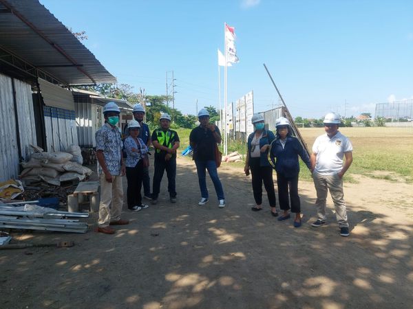 Selesai - Monitoring Pembangunan Kantor Perbekel Desa Sanur Kaja Dari BPD Desa Sanur Kaja