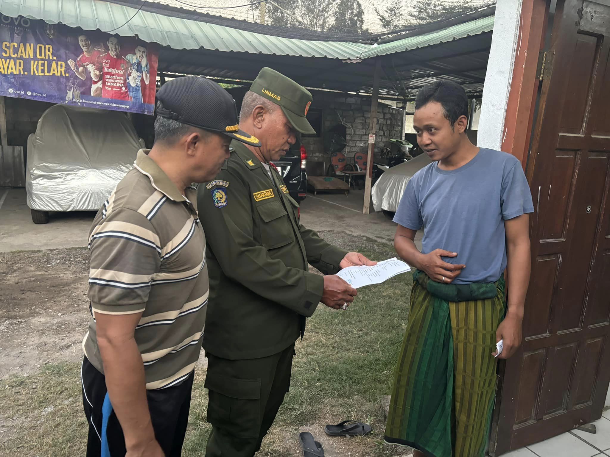Pembinaan Penduduk Non Permanen di Wilayah Jalan Sedap Malam Dusun Belong