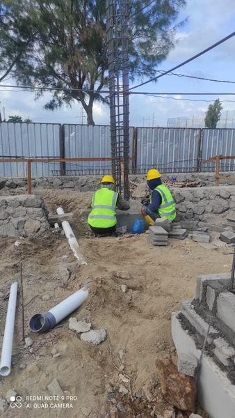 Pemantauan Pelaksanaan Pembangunan Desa Sanur Kaja oleh TPK Desa Sanur Kaja 