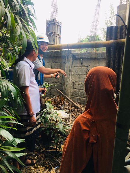 Pengecekan Progres dan Koordinasi Mengenai Pekerjaan Pembangunan Kantor Perbekel Desa Sanur Kaja