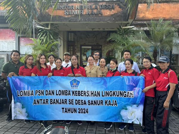  Lomba Pemberantasan Sarang Nyamuk (PSN) dan Lomba Kebersihan Lingkungan Antar Banjar Se-Desa Sanur Kaja Tahun 2024