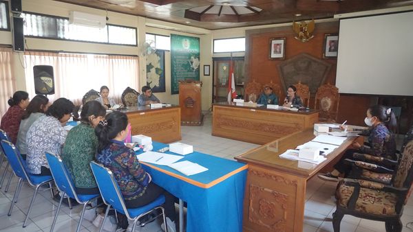  Rapat Koordinasi TIM RKP Desa yang Dihadiri oleh Bapak Perbekel Desa Sanur Kaja