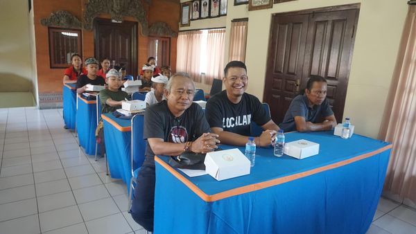 Kegiatan Penyuluhan Kelompok Belajar Bahasa Bali Untuk Anak-Anak di Desa Sanur Kaja