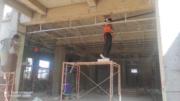 Update Proses Pembangunan Kantor Perbekel Desa Sanur Kaja