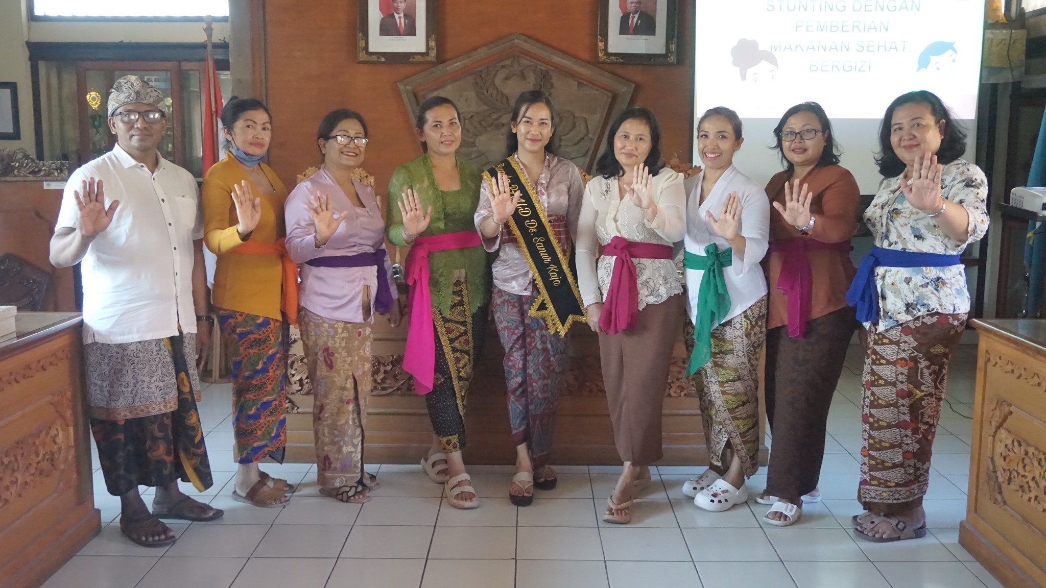 Pelaksanaan Diklat Berjenjang Tingkat Dasar dan Percepatan Penurunan Stunting di Desa Sanur Kaja