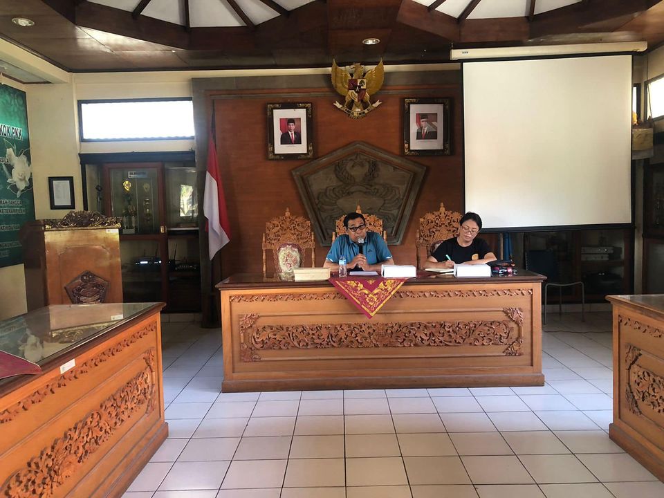 Rapat Rutin Bulanan PKPKD dan PPKD  Desa Sanur Kaja