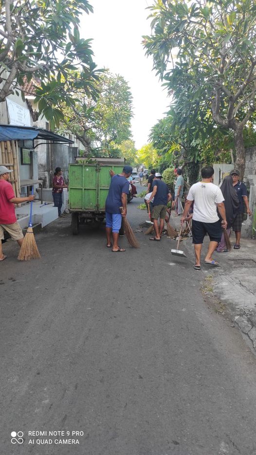 Dusun Belong dan Dusun Buruwan diadakan Giat Gotong Royong Kebersihan
