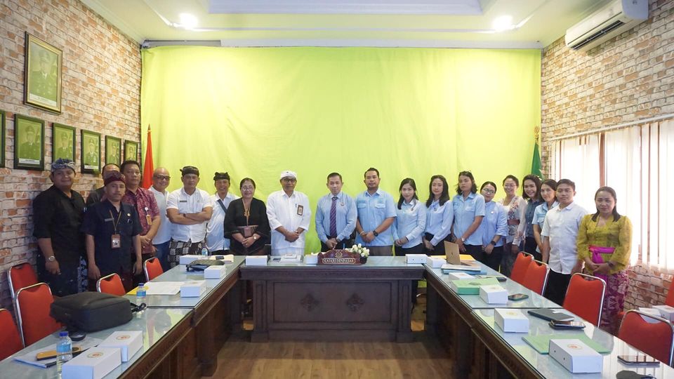 Pemaparan/Ekpose Pengadaan dan Pembangunan Kantor Perbekel Desa Sanur Kaja di Kejaksaan Negeri Denpasar