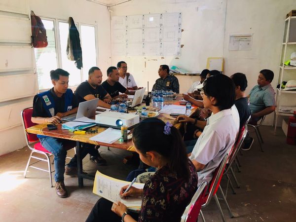 Rapat Koordinasi Pembahasan Adendum 2 Terkait Pekerjaan Pembangunan Gedung Kantor Perbekel Desa Sanur Kaja