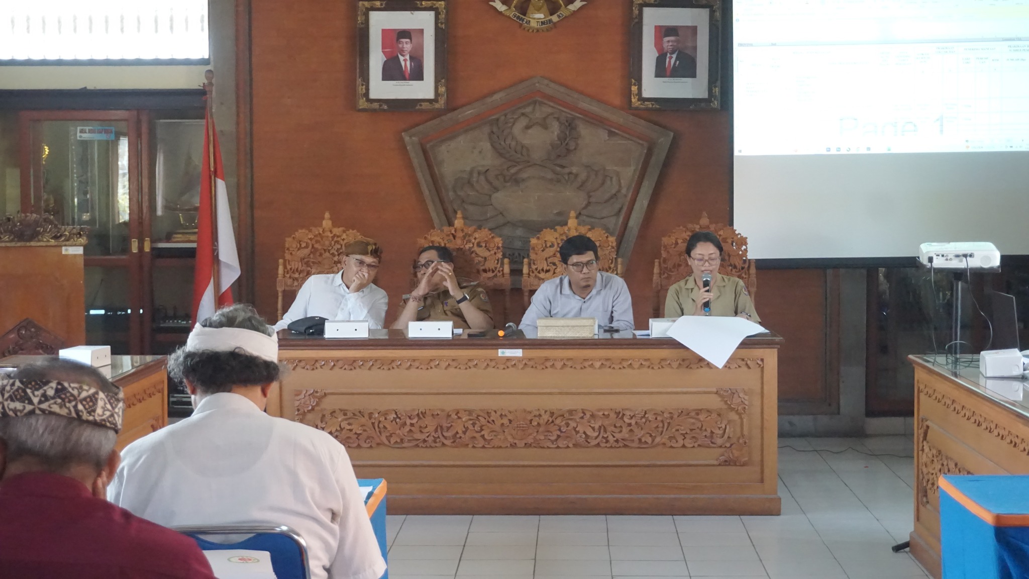 Rapat Koordinasi Terkait Rencana Kerja Pemerintahan (RKP) Desa Sanur Kaja Tahun 2025