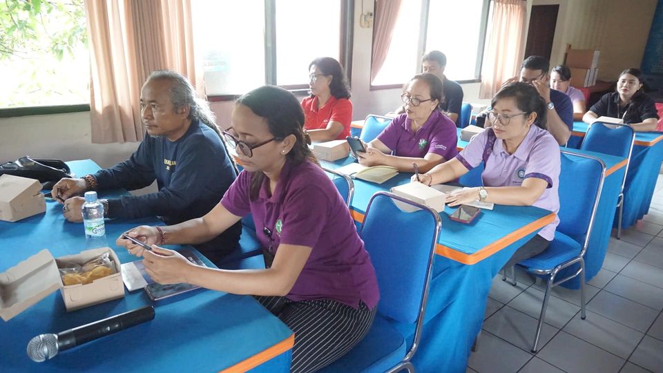 Rapat Rutin Bulanan PKPKD dan PPKD Desa Sanur Kaja 