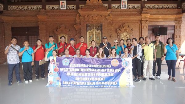 Selesai - Lomba PSN Tingkat Kecamatan Denpasar Selatan di Desa Sanur Kaja Diwakili oleh Dusun Belong