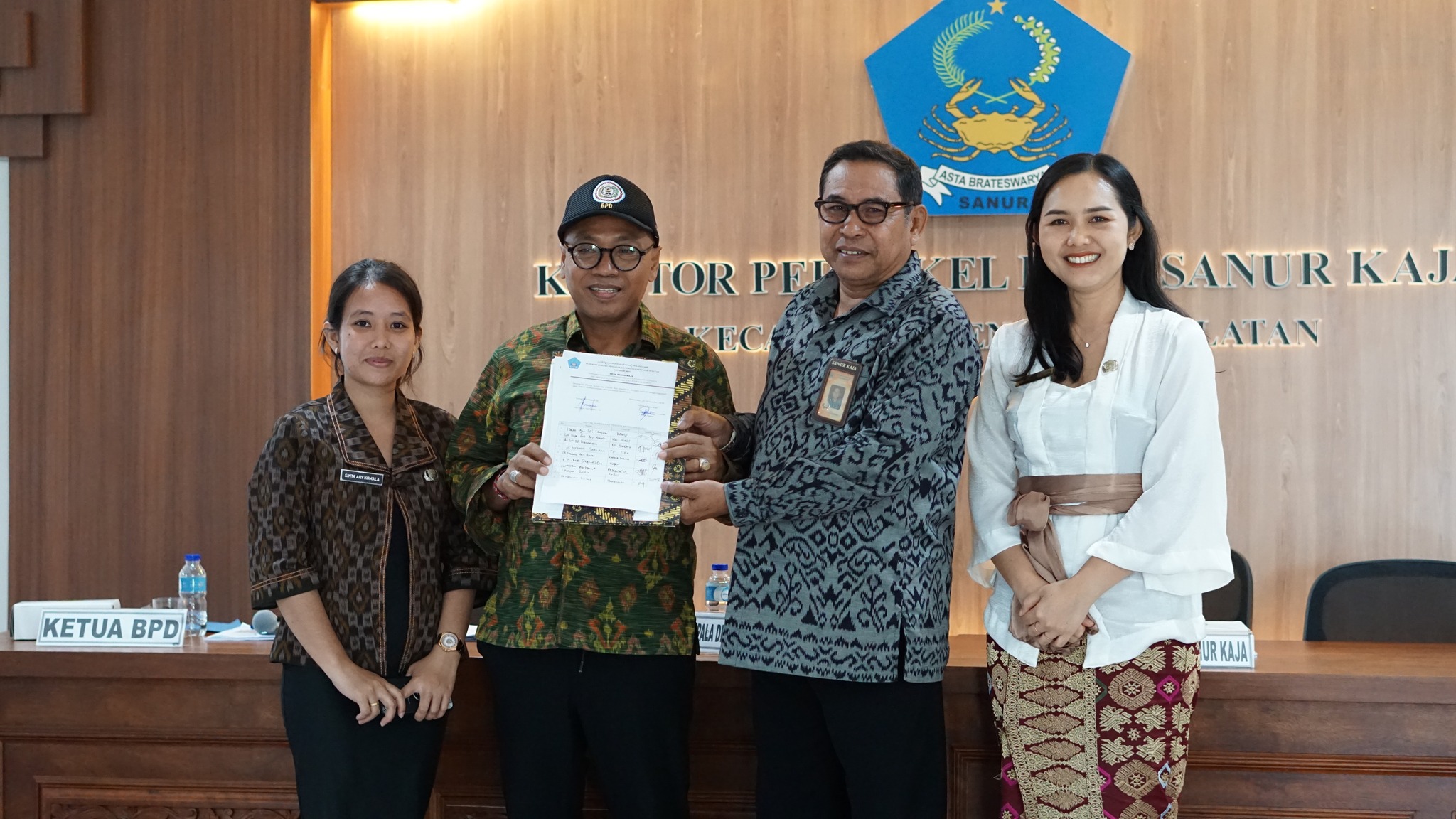 Musyawarah Perencanaan Pembangunan Desa" Tahun 2024 adapun yang dibahas mengenai Pembahasan Perubahan RKP Desa Tahun 2025
