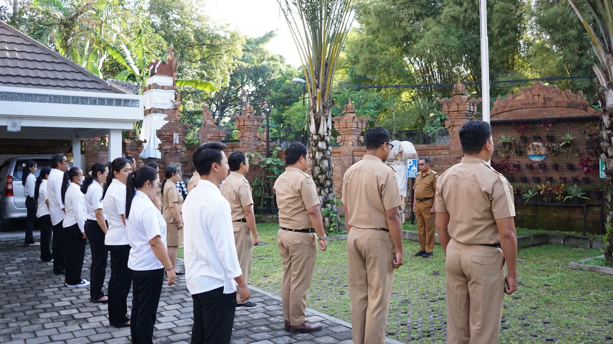 Apel Pagi Perdana yang Akan Menjadi Agenda Rutin Setiap Awal Bulan di Minggu Pertama