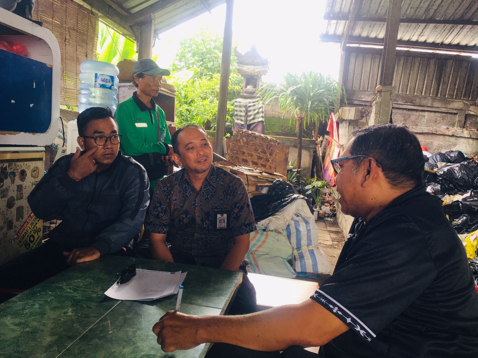 DLH Provinsi melakukan Monitoring & Evaluasi di TPS3R