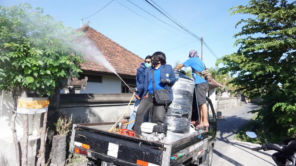 DESA SANUR KAJA TETAP FOCUS BERGERAK UNTUK MENCEGAH PENYEBARAN COVID-19 DI WILAYAH DESA SANUR KAJA