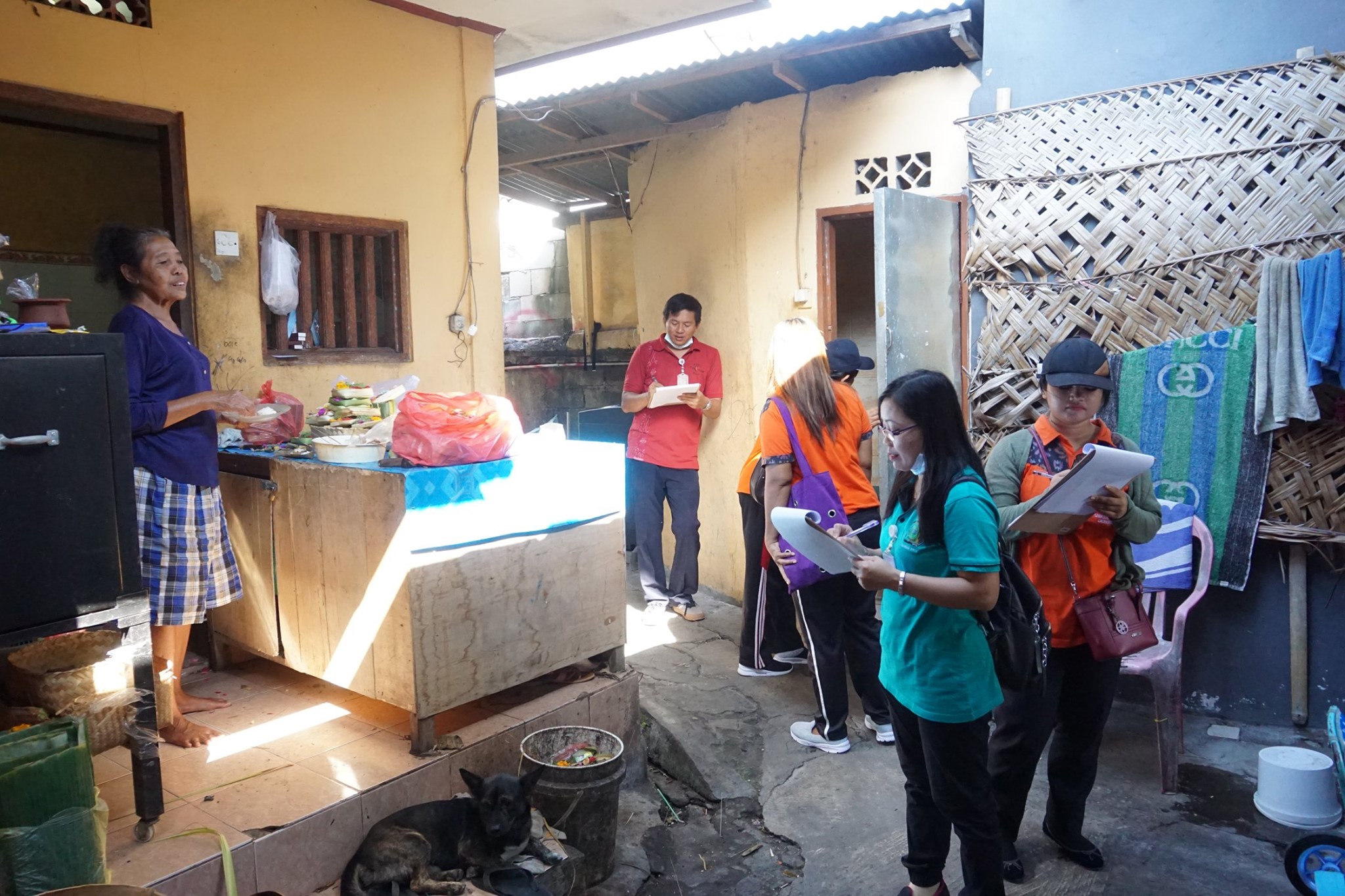 Hari Ke-2 Lomba Pemberantasan Sarang Nyamuk (PSN) di Desa Sanur Kaja