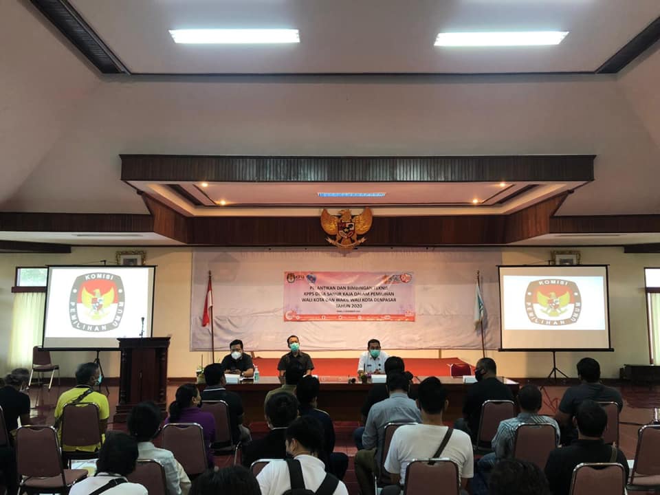 Bimtek KPPS di Desa Sanur Kaja