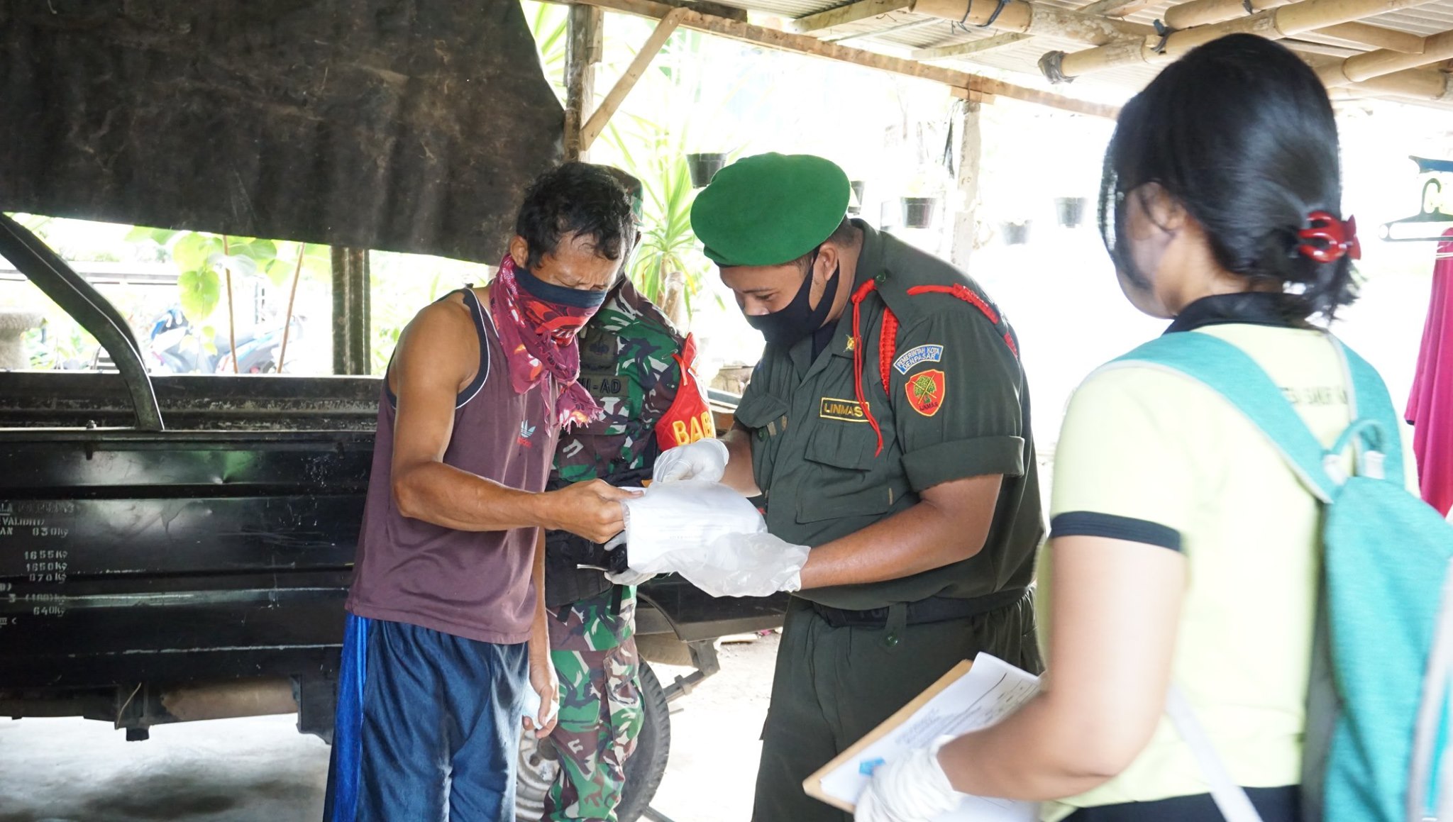 Sidak Penduduk Non Permanen (Pendatang) di Desa Sanur Kaja