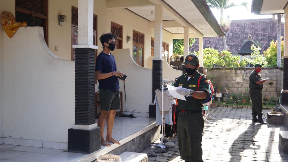 Sidak Penduduk Non Permanen (Pendatang) di Desa Sanur Kaja