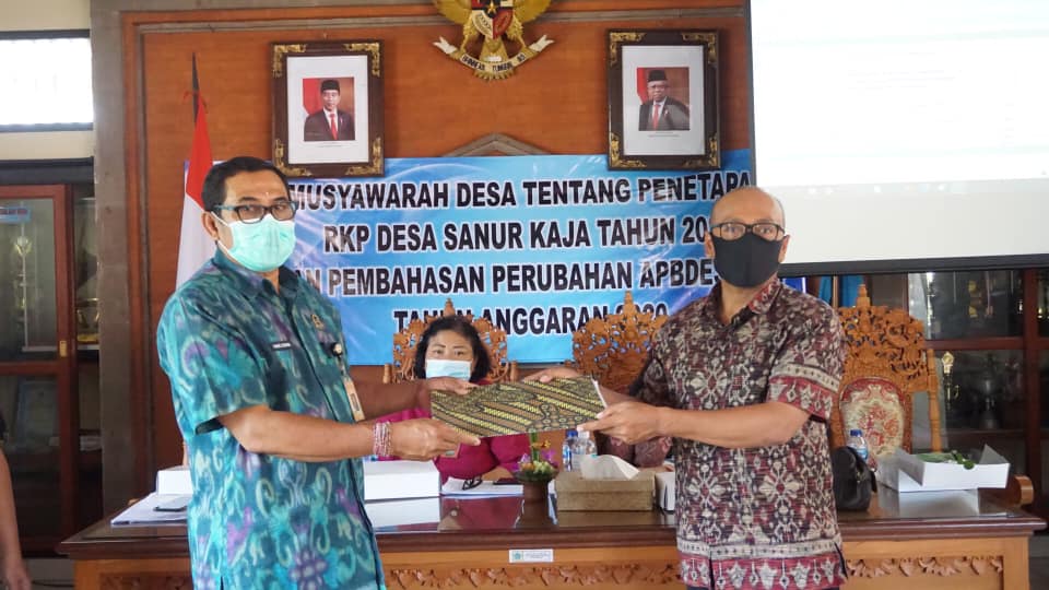 Musyawarah Desa Tentang Penetapan RKP Desa Sanur Kaja Tahun 2021