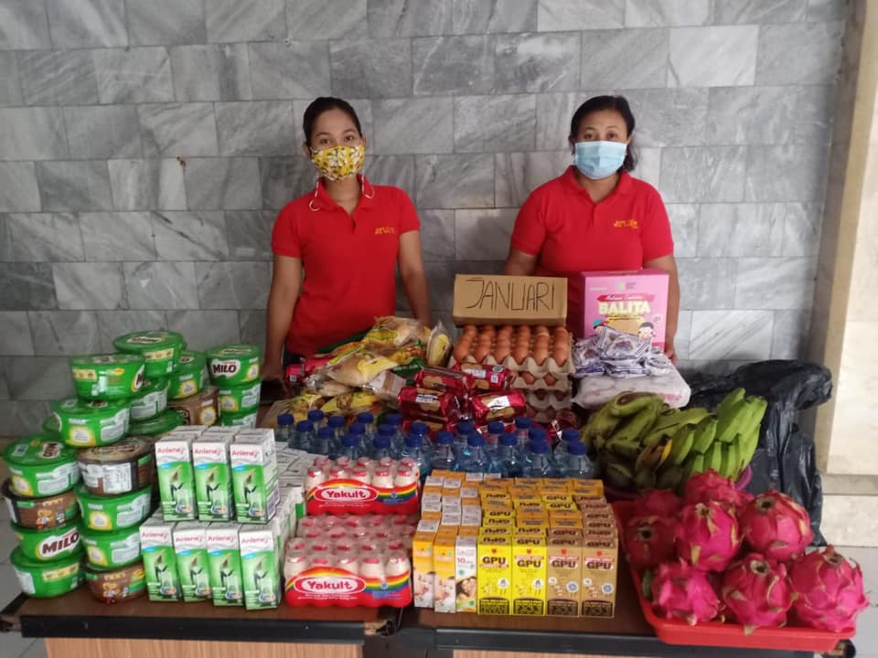 Posyandu Balita dan Lansia di Br. Buruwan Sanur Kaja