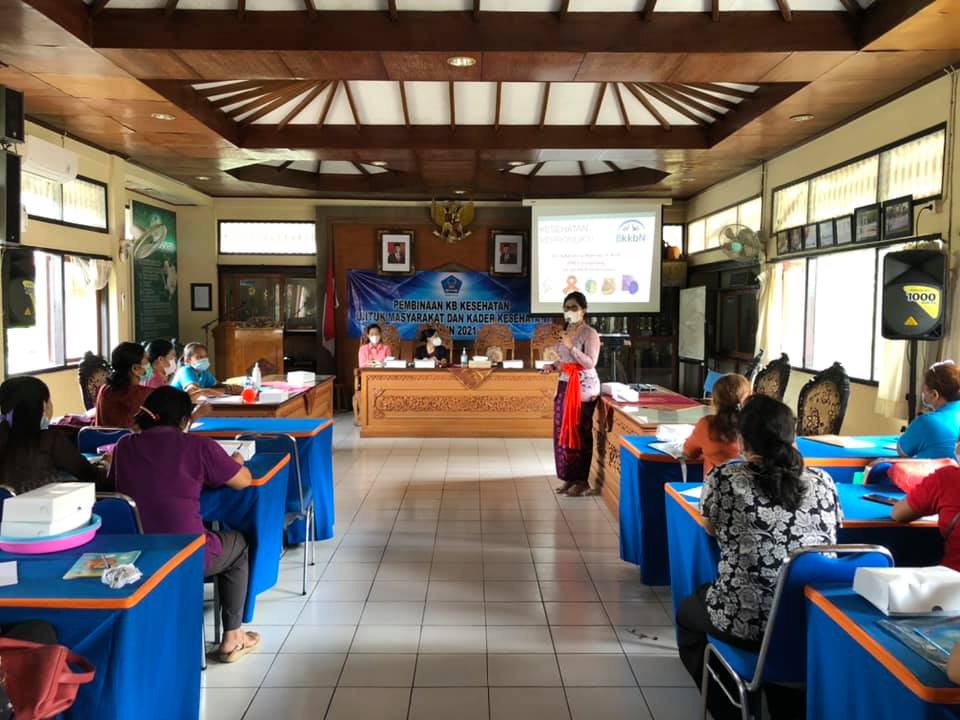 Pembinaan KB Kesehatan Bersama PKK Desa Sanur Kaja