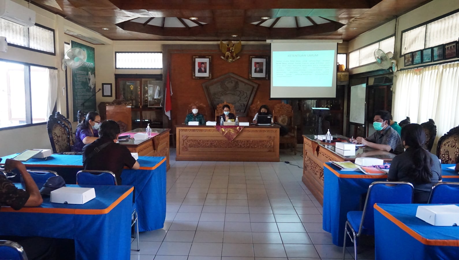 Pembahasan Ranperdes Bumdes Saka Mandiri Desa Sanur Kaja