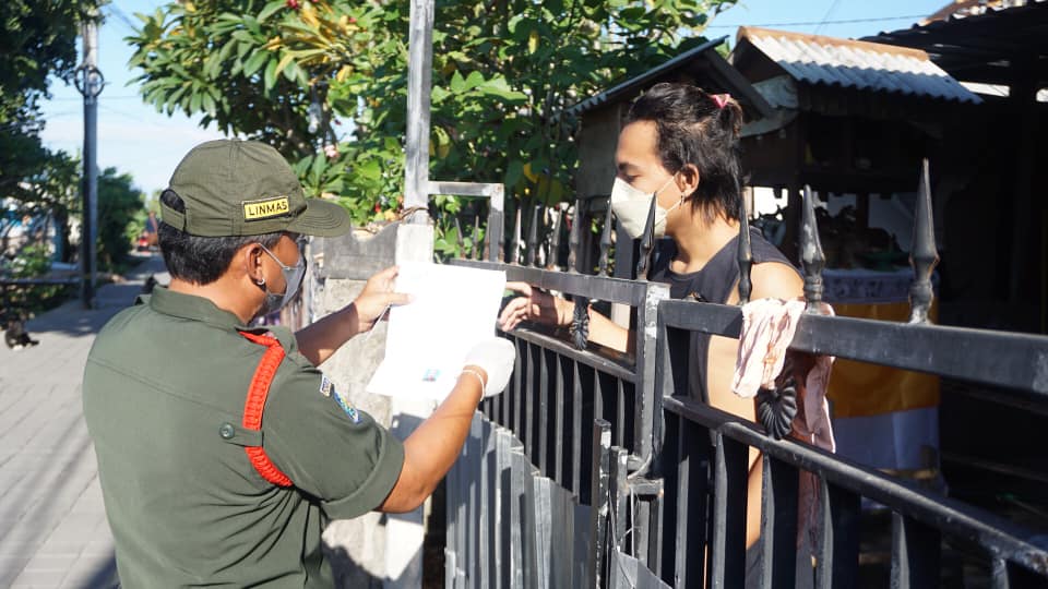 Sidak Penduduk Non Permanen di Desa Sanur Kaja