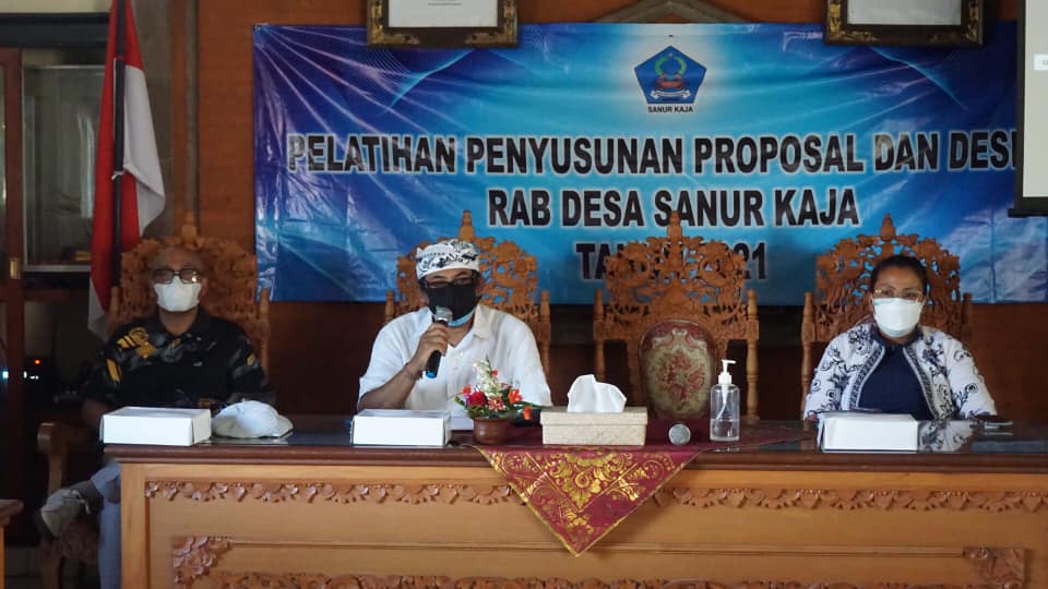 Penyusunan Proposal dan Desain RAB Desa Sanur Kaja
