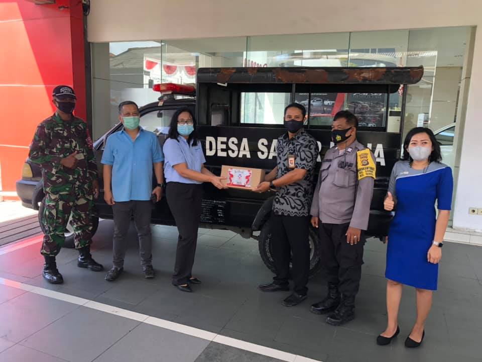 Penerimaan Bantuan CSR Sembako dari Auto 2000 sebanyak 25 Pax