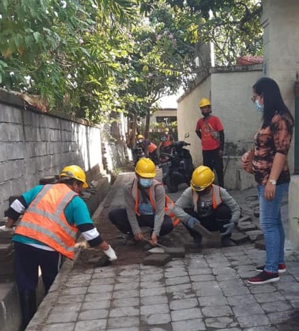 Kegiatan Program KOTAKU Bantuan Pemerintah Untuk Masyarakat (BPM) Cash For Work