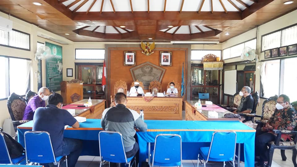 Audiensi Program Dharma dan BAWA bersama Pemerintahan Desa Sanur Kaja
