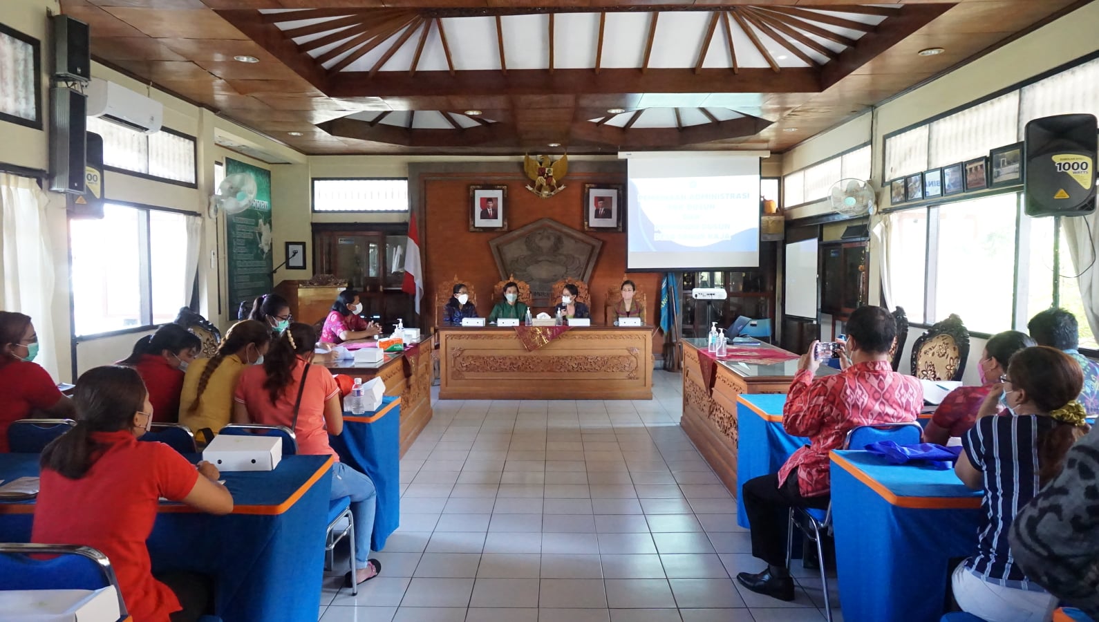 Pembinaan Adminsitrasi PKK Dusun dan Posyandu Dusun Desa Sanur Kaja
