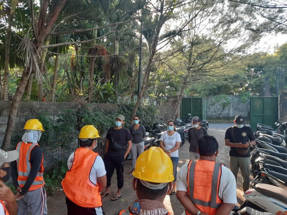 Cash For Work Program KOTAKU di Desa Sanur Kaja